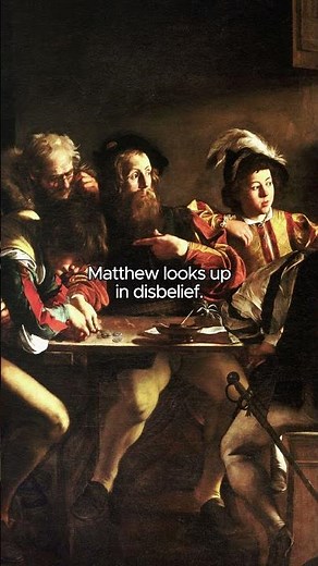 The Calling of Saint Matthew (1599–1600) by Caravaggio #art #painting #history