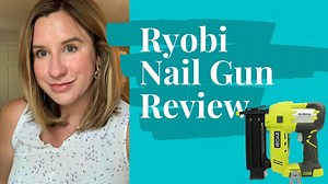Watch Our Ryobi Finisher Nailer Nail Gun Review! on Amazon Live