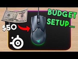 ULTIMATE $50 Gaming Mouse AND Mousepad Setup (shocking)