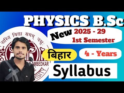 B.SC SYLLABUS 2025-29