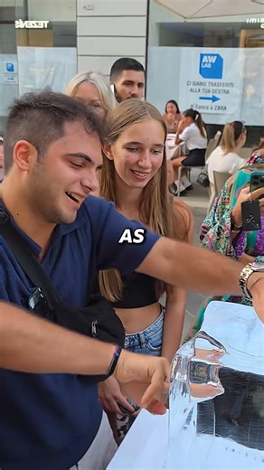 You had to use your finger to try and remove the diamond ring...