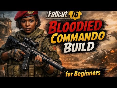 Fallout 76 Bloodied Commando Build