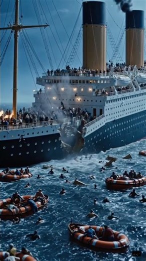 🚢 Titanic’s Final Panic What Really Happened That Night 😱#didyouknow #historyfacts #usa #viral