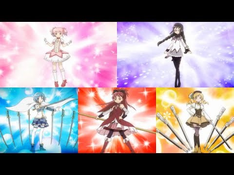 288p Madoka Magica Slot Machine Transformations Part 2