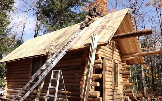 【原始木屋】【合集】第一季 木屋建造 The Log Cabin: Season 1