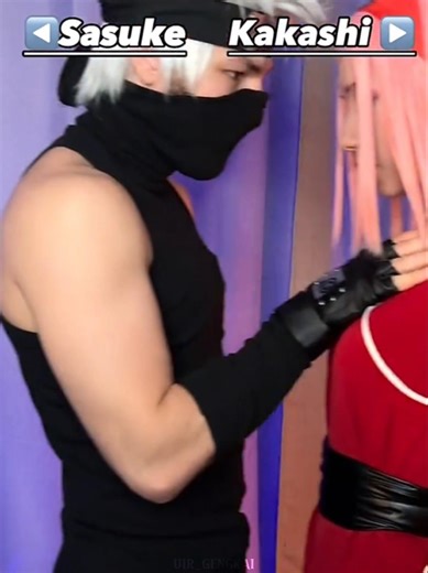 Sakura don't choose sasuke ☠️#anime #cosplay