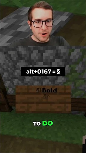 SECRET SIGN COLORS and TEXT EFFECTS in #minecraft!