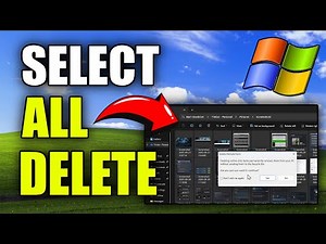 How to Select ALL ITEMS to Delete or Copy on PC (Best Method)