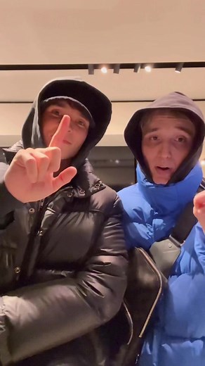 Retail Interaction in Puffer Jackets