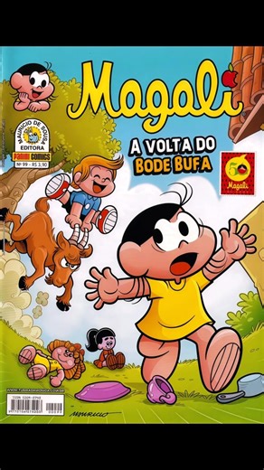 Magali's comic strip, It's Gonna Be Too Little for Magali | Narra Comics