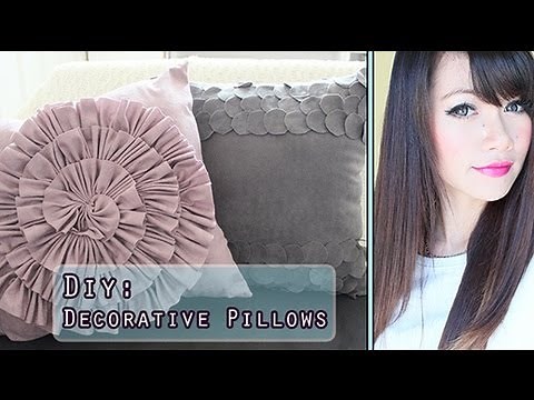 How To Make: Decorative Home Decor Pillows-Pier 1 Inspired