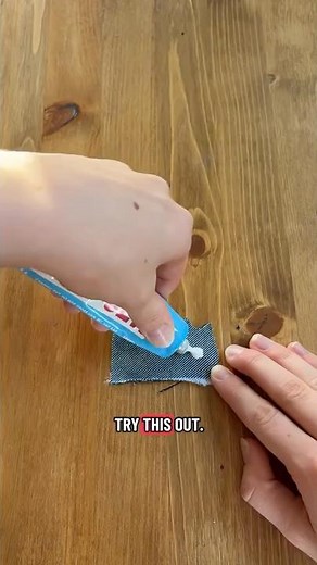 Stop Fabric from Fraying with this Easy Trick!