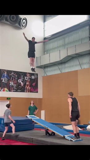 High-Flying Acrobatics on the Trampoline