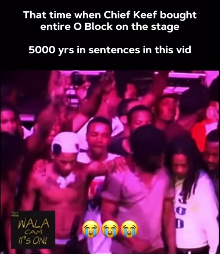 POV: You’re at the show when Chief Keef brings the whole O’Block on stage… this is Chicago history 🐐🔥 #chiefkeef #oblock #chicago #chicagodrill #rap