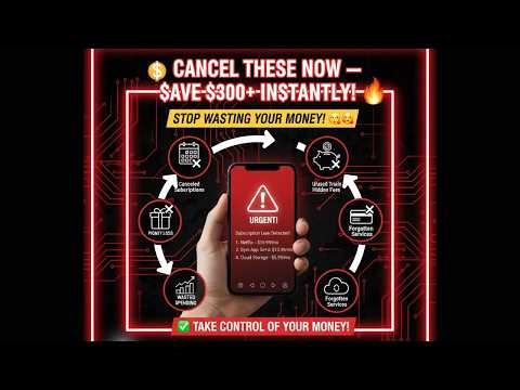 Stop Paying for Hidden Subscriptions You Forgot About! (Save Money Fast 💰)