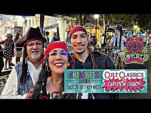 FANTASY FEST in KEY WEST 2022⁉️♨️Body Paint+Costumes/ Zombie Bike Ride💯ISIS & OSVALDO-NUESTRO MUNDO