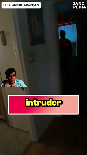 He Thought There Was an Intruder… But It Was Just a Mr. Bean Cardboard 😂😱 #shorts