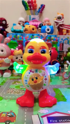 Cute baby duck sunday morning dance