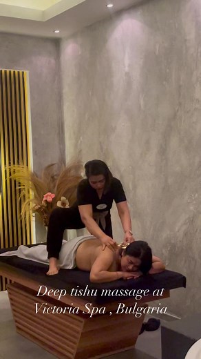 Deep tishu massage at Victoria spa, hotel Ramada Sofia Bulgaria | Victoria Spa / original page /