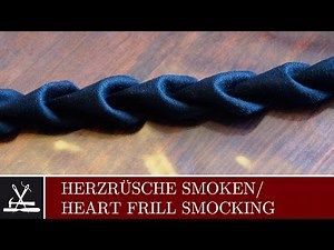 Heart Frill smocking