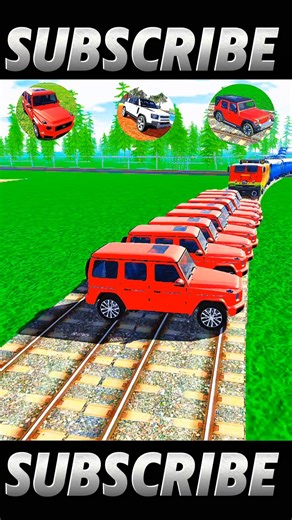 G WAGON CAR VS TRAIN 🚂 CHALLENGE | VIDEO | INDIAN BIKE DRIVING 3D GAME 🎮