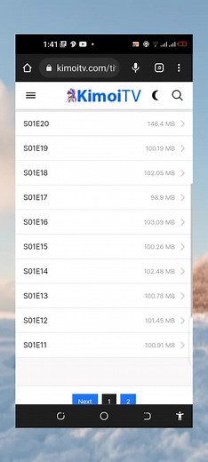 visit Kimoitv to download series free