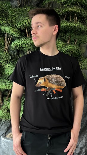 #зсу #футболка #їжак #принт #позивний