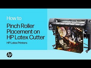 Pinch Roller Placement on HP Latex Cutter | HP Latex Printers | HP Support