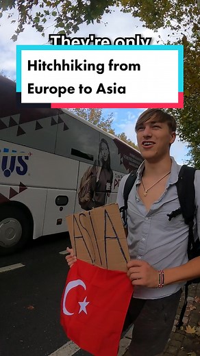 I hitchhiked from Europe to Asia #travel #adventure #istanbul #hitchhiking