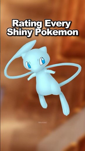 SHINY Mew Rating Every Shiny Pokemon #pokemon #shinypokemon