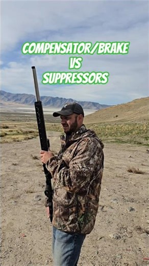 Firearm Thoughts: Compensator/Brake vs Suppressors #shorts