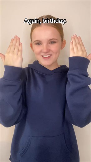 11K views · 350 reactions | Welcome to today’s sign of the day! Today’s sign of the day is “Birthday!” Using SSE (With BSL signs!) -Let’s Make A Difference❤️ #BSL #signoftheday #letsmakeadifference #learntosign #education #SSE | Let’s Make A Difference | Facebook