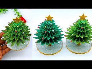 The Easiest Way to Make a GORGEOUS Paper Christmas Tree 🎄 DIY Crafts