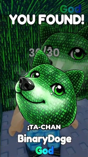 HOW TO FIND BINARYDOGE in FIND THE DOGES 30 | FIND THE DOGES Roblox