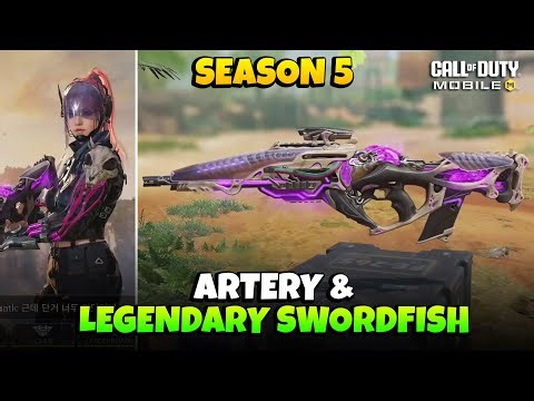 Season 5 Bone Keeper Draw - Artery & Legendary Swordfish COD Mobile - CODM