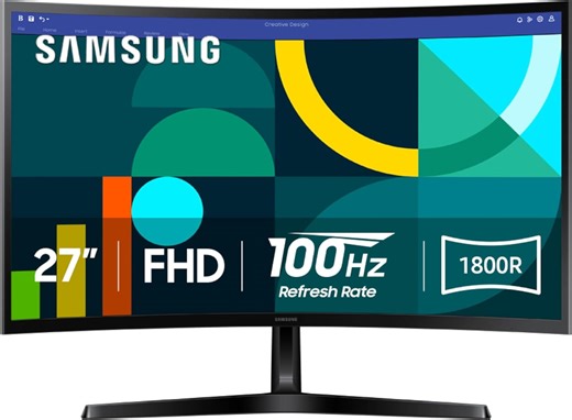 Cinematic Curve, Wallet-Friendly Price: Samsung 27" Curved Monitor — Now $132.38 | Cord Cutters News