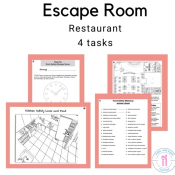 Food Safety Visual Activity Restaurant Scenario for Culinary Arts - FCS
