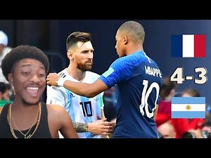 NBA Fan Reacts To France vs Argentina 2018 World Cup!