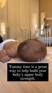 1.7K views · 3.3K reactions | What are the benefits of tummy time? Supervised tummy time is important because it helps to: Strengthen baby’s neck, shoulder, and arm muscles so the baby can start to sit up, crawl, and eventually walk on their own Improve baby’s ability to move and control their muscles to complete various actions (sometimes called “motor skills”) Prevent flat spots on the back of baby’s head #tummytime #baby #love #newborn #cute | Jo B Rams | Facebook