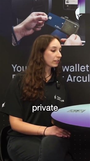 The Arculus Card provides a secure, innovative way to store your encrypted keys.