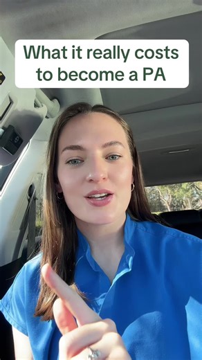The true cost of becoming a physician assistant- your time and about 200k. BUT everything is a trade off and PAs usually can count on job stability, work/ life balance, and making a meaningful difference in the community #physicianassistant #ROI #prepa