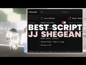 Roblox Jujutsu Shenanigans Script | Auto Block, 2 Methods, Character Animation [ Mobile & PC ]