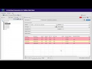 CA Workload Automation - CA 7 Edition - Web UI new functionality