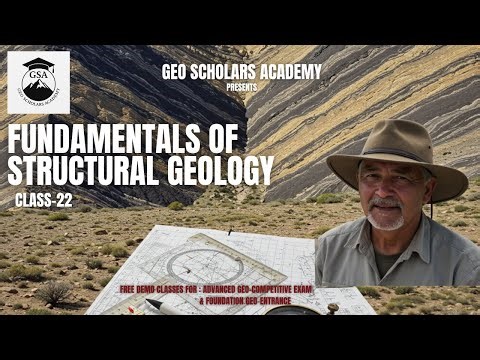 Class 22 Fundamentals of Structural Geology(Fold) HD 720p.