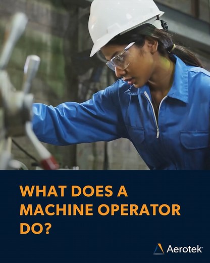 Learn how to become a machine operator – one of the most important roles in manufacturing and production. Learn more: https://bit.ly/3XlWRMR | Aerotek