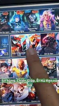 Review Acc Liên Quân Full 124 Tướng Và 205 Trang Phục Giá 500K , Bán Acc Liên Quân Full Tướng #lqmb