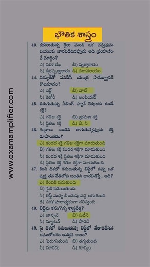 General Science Basics – Competitive Exams