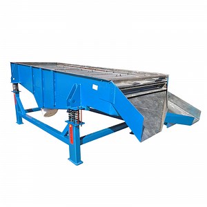 [Hot Item] Stainless Steel Rectangular Vibrating Separator Sifter Linear Vibrating Screen for Silicone Sand Soil