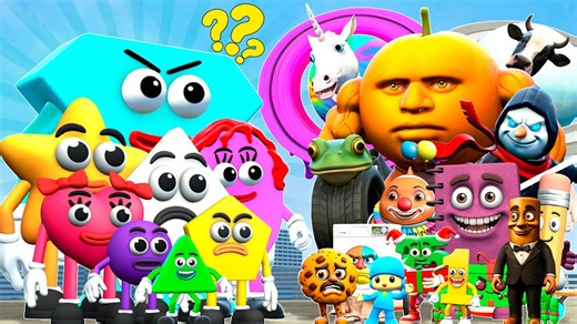 New Release Save The Shapes Vs Brainrot Team In Garry's Mod! #brainrot #garrys_mod #gmod #skibiditoiletmultiverse | Piyush Gaming