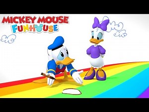 Mickey Mouse Funhouse S01E10 Crayon World | Disney Junior | Review